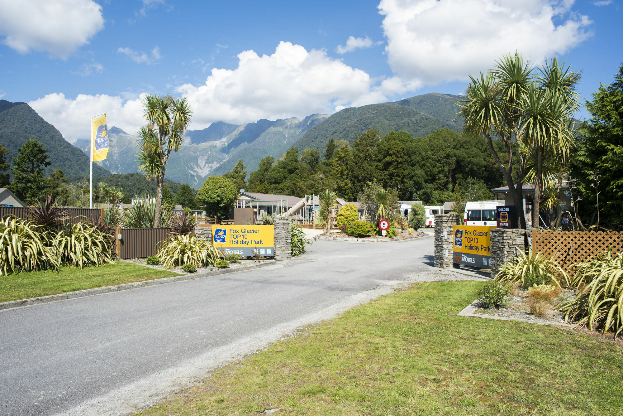 Fox Glacier Top 10 Holiday Park & Motels Luaran gambar